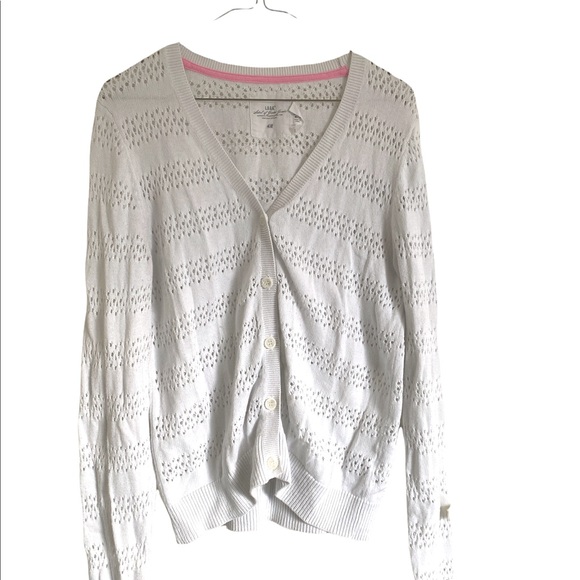 H&M white crochet cardigan - Picture 1 of 2